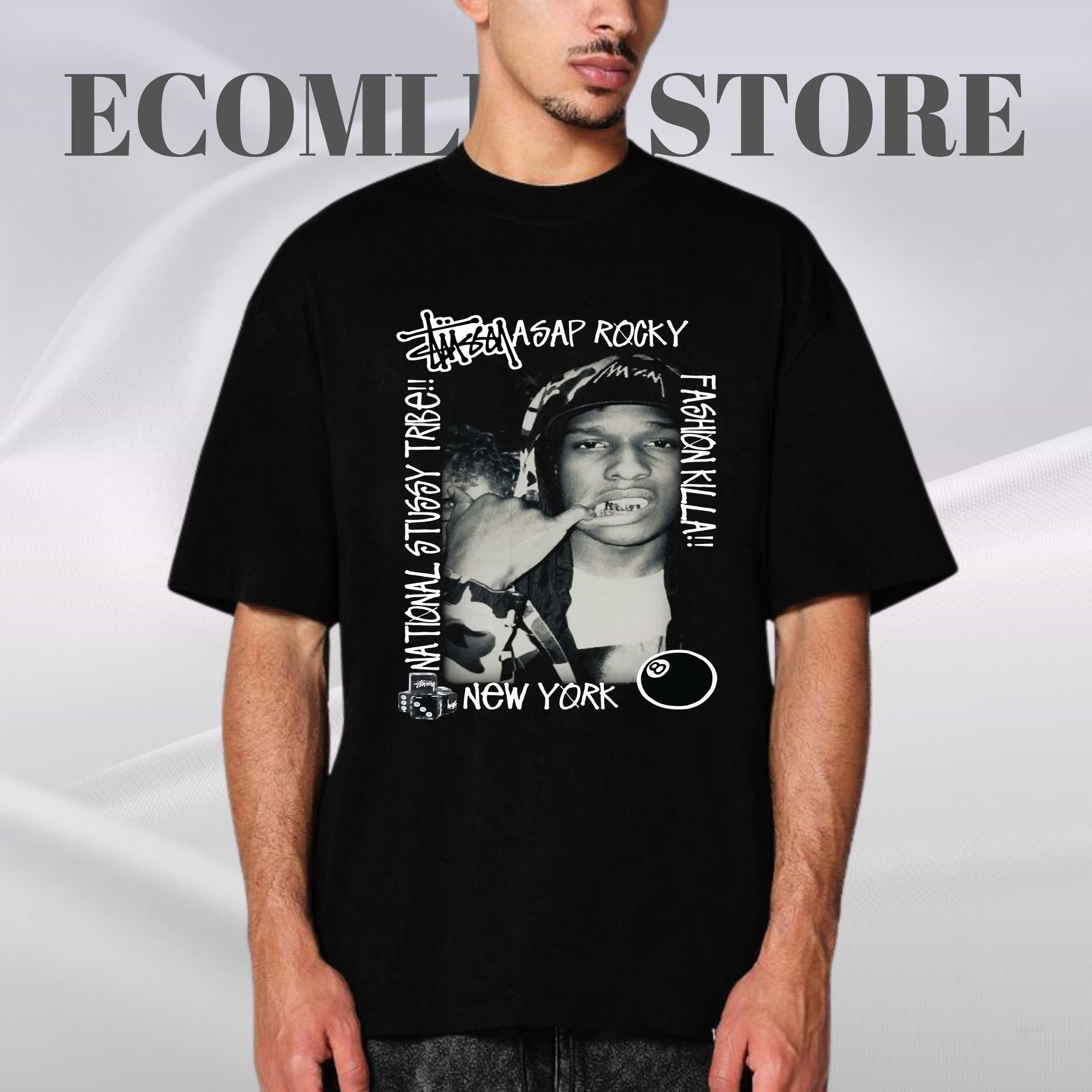 Asap Rocky T-Shirt, Faded Vibe Tee, Rap Merch